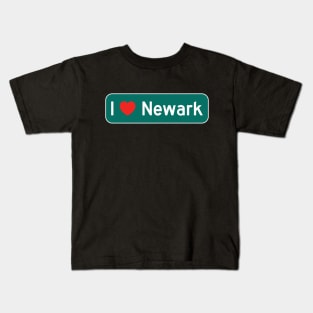 I Love Newark! Kids T-Shirt